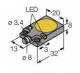 Turck BI7-Q08-VP6X2-V1141 Inductive sensor with increased switching distance 1600902