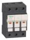 Schneider Electric DF103V fuse holder 3p 32A, 10 X 38 mm