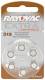 Rayovac 49590 Hearing Aid Button Cell PR41 / V312 - zinc-air battery, 1.4V