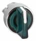 Schneider Electric ZB4BK1833 Schneider Leuchtwahlschalter LED gn 3St. 45° L+M=r R=t Knebel kurz