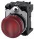SIEM 3SU1152-6AA20-1AA0 Siemens 3SU11526 22mm rund rot Linse glatt AC/DC 24V