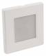 LED recessed wall light McShine ''LWE-86W'' 2W, 100lm, warm white, white frame
