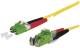 Metz Connect 151P1JAMA10E BTR OpDAT Pk OS2 LC-D APC Stecker E2000 APC 1m