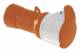 Schneider Electric PKF16M435 Schneider CEE coupling screw cl. 16A 3p+N+E 380-415VAC IP44