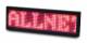 ALLNET name tag electronically programmable serial - color red