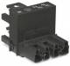 WAGO 770-945 h distributor 1 x plug / 2 x socket 4p with 3 locking pawls