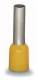 WAGO 216-288 wire end ferrule for 6mm²/AWG 10 with plastic collar, galvanically tinned