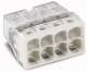 WAGO 2273-208 Verbindungsdosenklemme COMPACT 8-Leiter-kl. 0,5-2,5qmm lichtgr