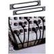 Vertiv (Knürr) Kabeldurchführungsplatte 2HE, Lichtgrau, 3-Pack