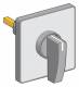 Schneider Electric KDD1H Schneider actuator 60x60mm toggle black