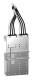 Schneider Electric AK5PA542 Schneider Sammelschienenadapter 50A 3p+N+1DIN-Schiene 6TE