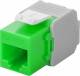 Goobay 90687 CAT 6a KeyStone RJ45 Jack,ungeschirmt, 500MHz -