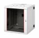 Equip Wandgehäuse 48,3 cm ( 19 inch ) 12U 600x600mm Glastür grau