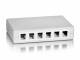 Equip Aufputzdose 12-Port Keystone weiß Polybeutel