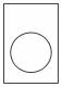 Schneider Electric ZB2BY4101 Schneider Textschild 30x40mm 1ws Seite 1ge Seite neutral Metall D22mm