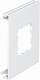 OBO Bettermann 6287510 OBO GE3K1RW Geräteabdeckung 1f GE PVC GT reinweiss 110x100mm RAL9010 