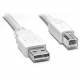 Kabel USB, A(St) => B(St), 1,5m, USB2.0, grau