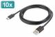 DIGITUS USB Type-C Anschlusskabelkabel, Type-C - A St/St, 1.8