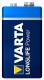 9V block battery VARTA ''HIGH ENERGY'' 9 V, type 6F22, 1 blister