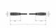 Turck actuator and sensor cable / PVC, connecting cable 6627394