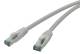 RED patch cable Cat.6a gray 0.25m S/FTP, AWG 27/7, 2713-13-0087