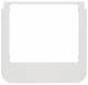 Berker 13196084 Design frame rounded, aluminum accessories including