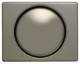 Berker 11340001 Centre plate for rotary dimmer, 1134 00 01 light bronze metal ARSYS