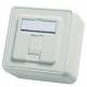 Telegärtner H02000A0090 Telegaertner wall socket for 1xAMJ/AMJ-S-Mod./Kupplung AW 80