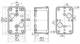 Schneider Electric NSYTBS1176 Schneider Gehäuse ABS IP66 IK07 H105W65D55/H116W74D62 undurchs. H10