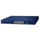 Planet 16-Port Poe+ Web Smart Switch GS-2210-16P2S