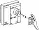 Schneider Electric 33880 rotary drive, + telescopic axle, fo, black