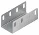 Niedax RV 50.075 joint connector in one piece U-shaped 40x72mm strip galvanized