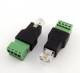 ALLNET STT-RJ11 Cable TK RJ11 plug, 6P4C terminal block/screw contact *2-pack*