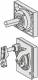 Schneider Electric 28944 Schneider rotary handle right red INS40-160