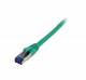 Patchkabel RJ45, CAT6A 500Mhz, 2m, grün, S-STP(S/FTP), TPE(Superflex), AWG26, Synergy 21