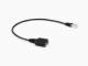 Equip Telefonkabel RJ9->2x3.5mm St/Bu schwarz 0.25m