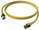 ZVK EasyLan CP1OYIYIY0050 TM31 DualBoot Cat.6A patch cable shielded yellow 5.0m