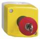Schneider Electric XALK188E Schneider Gehäuse mit Pilztaster 1S+1Ö 40mm rot Schlüsselentrieg. Nr.455