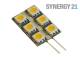 Synergy 21 S21-LED-TOM00193 LED Retrofit G4 6x SMD rot, rectangle