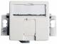 Telegärtner 100021415 module H02010A0079 Recording 50x50 1-f, BR, 45 ° outlet, alpine white, un-