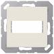 Jung A594-1915 594-1915 A white cover, with support ring and screw