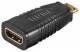 Goobay 68841 HDMI™-Adapter - HDMI™ A-Buchse>HDMI™ C(Mini)-Stecker