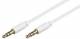 Goobay 69112 3.5mm jack connection cable - 3.5 mm jack plug (3-pin, Stereo)> 3.5 mm jack plug (3-pin, Stereo)