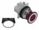 Schneider Electric 9001KR9RH6S10 Schneider Drucktaster rot ohne Leuchtmelder D30mm tast./rast. 1Ö