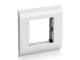 Equip Frontplatte French Modular Fenster 45x45mm RAL9010 Polybeutel