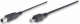 MANHATTAN 373364 Hi-Speed USB 2.0 OTG Kabel Typ-B-Stecker / Mini-A-Stecker, schwarz, 1,8 m