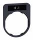 Schneider Electric ZBYF2178 Schneider Schildträger 40x50mm, mit Schild 0-I, für Harmony 30mm