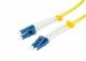 Fiber optic 2-fiber patch kit. 1.0mtr.LC-LC, 9/125um, OS2, AD=2mm, flexible anti-kink sleeve, G657.A2, Synergy 21