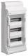 Hager AP-Klein manifold 3-row VE312DN, IP65 418x452x151 mm WxHxD 36PLE
