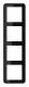 Jung CD584SW Frame 4-fold, CD 584 SW Black